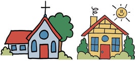 Childrens Worship Bulletins Church Centered Icon Image