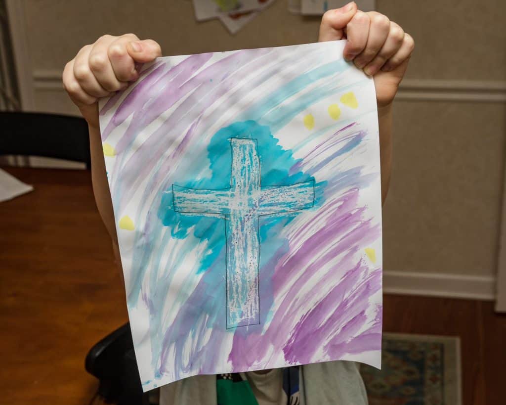 Water Color Craft For Easter