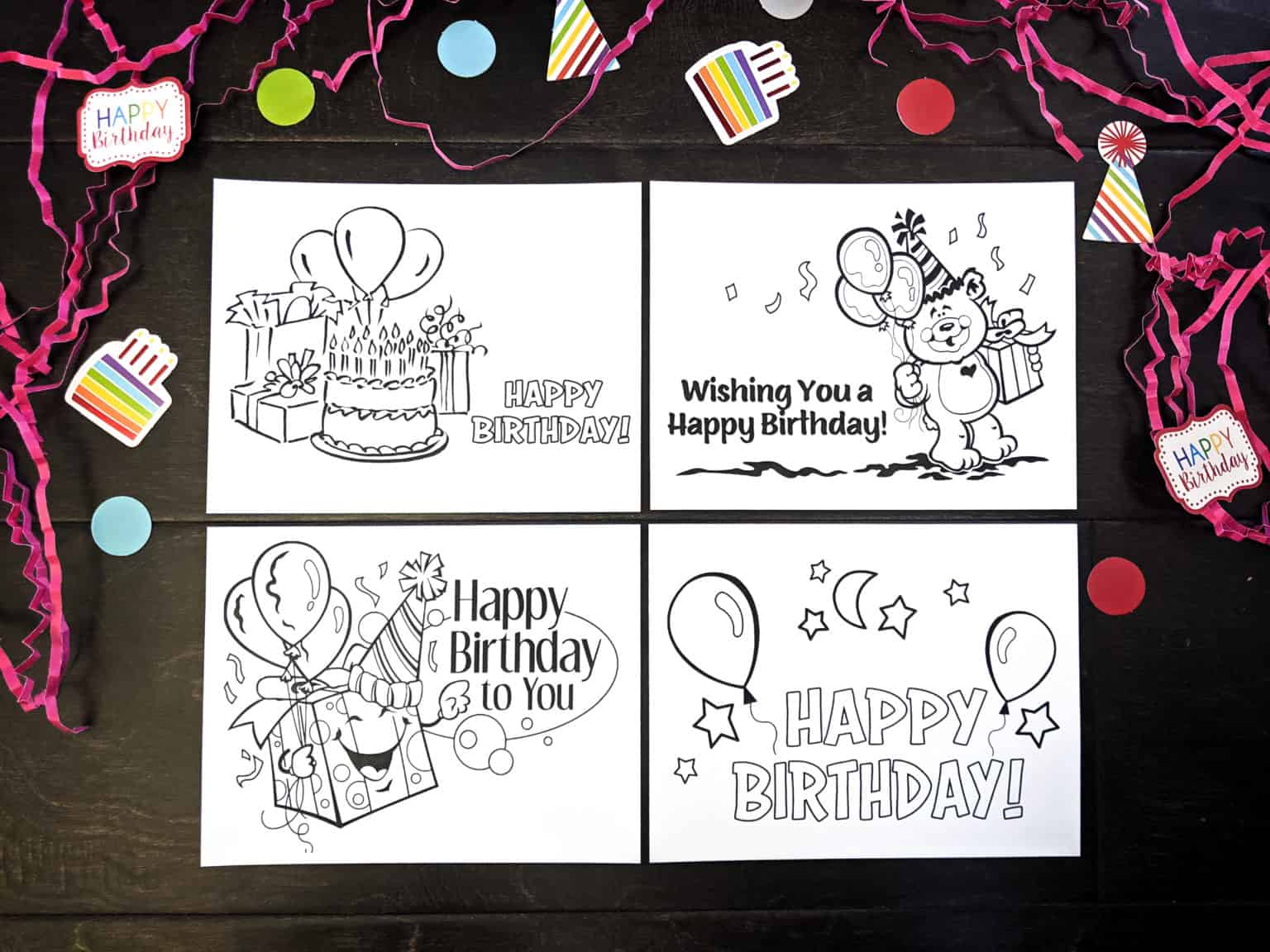 Free Birthday Cards | Children's Worship Bulletins Blog