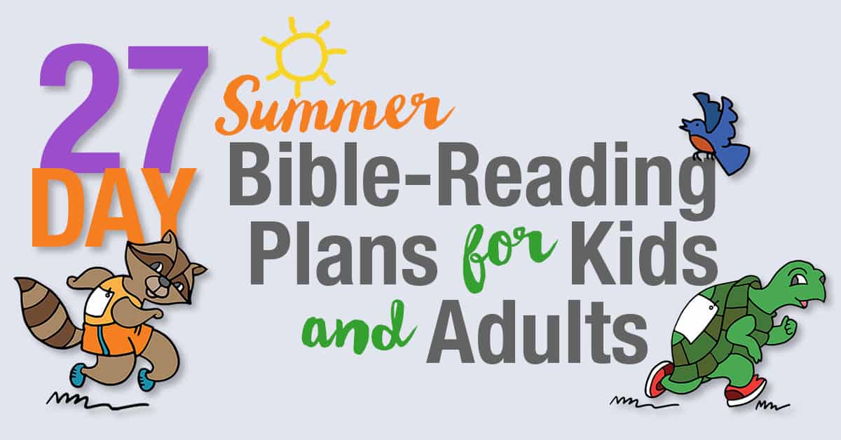 Free Bible reading plans | Children's Worship Bulletins Blog