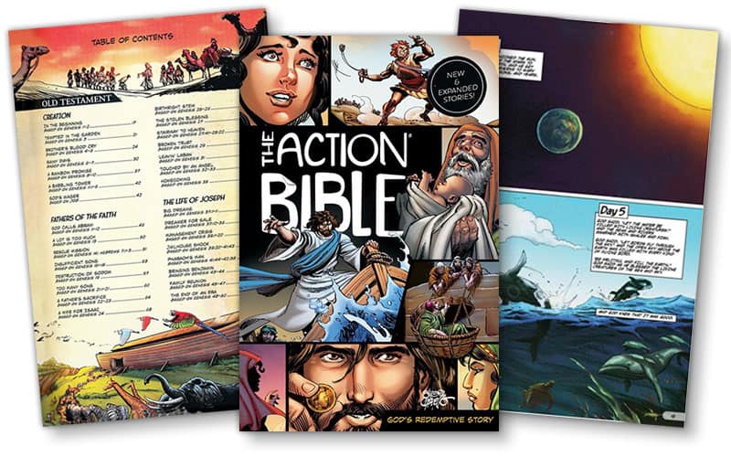 Action Bible Collage