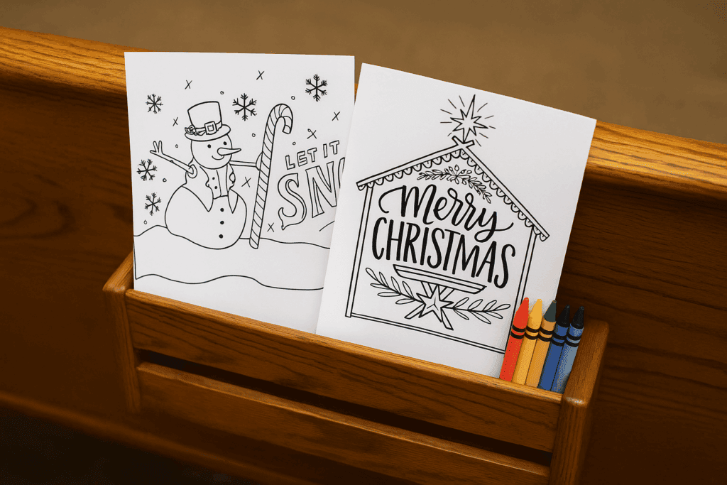 Christmas Coloring Pages For Churches